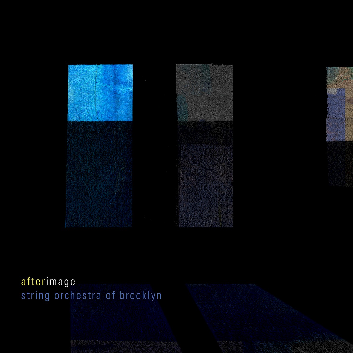 String Orchestra of Brooklyn: afterimage cover